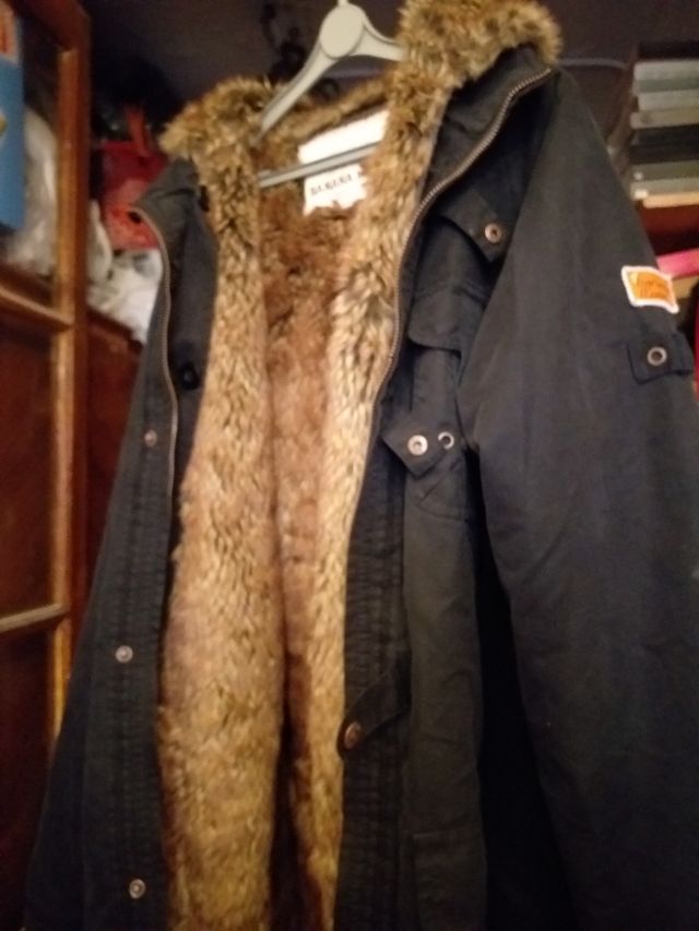 Chaquetón negro 2 en 1