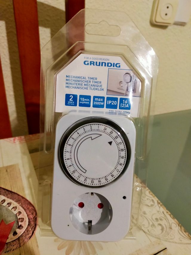 Temporizador enchufe