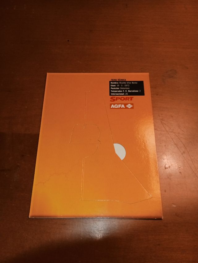 Lote 2 postales-porta retrato Sport 98-99