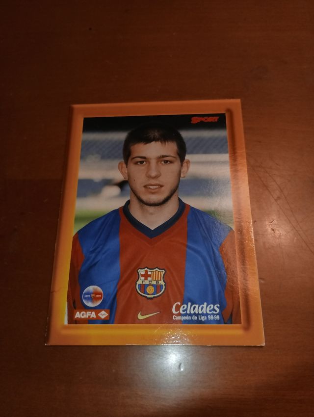 Lote 2 postales-porta retrato Sport 98-99