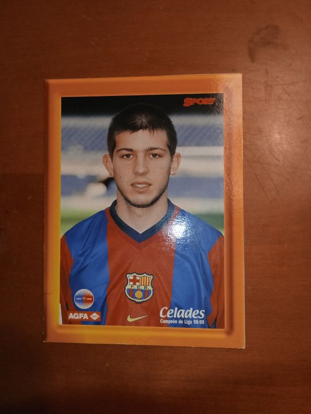 Lote 2 postales-porta retrato Sport 98-99