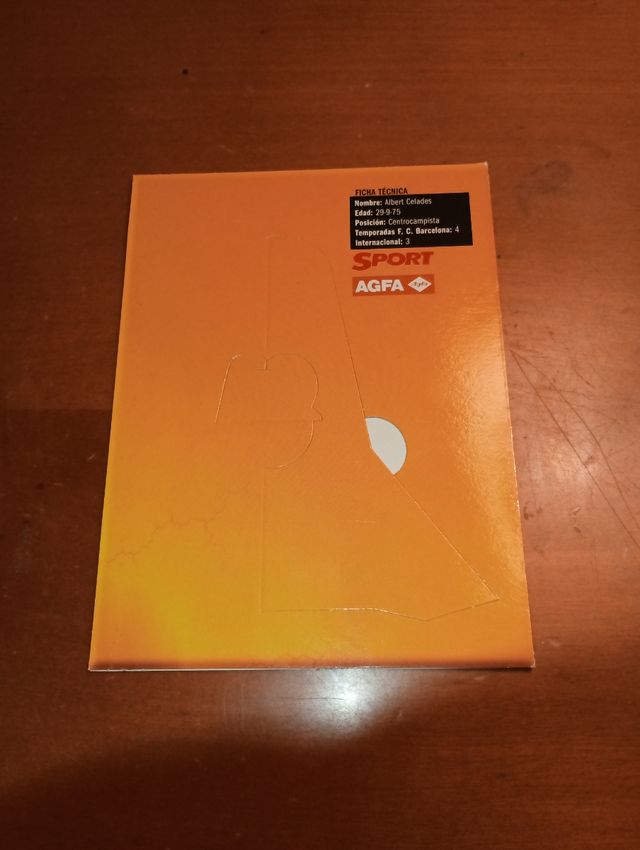 Lote 2 postales-porta retrato Sport 98-99