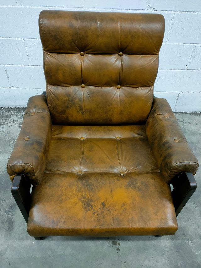 Sillones Piel Mid Century