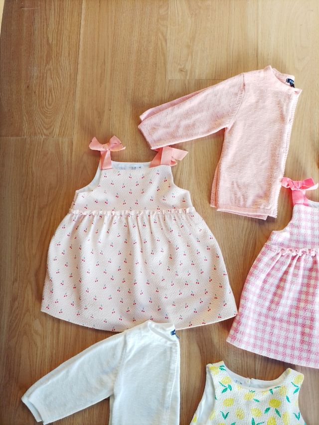 vestidos 12/18 meses