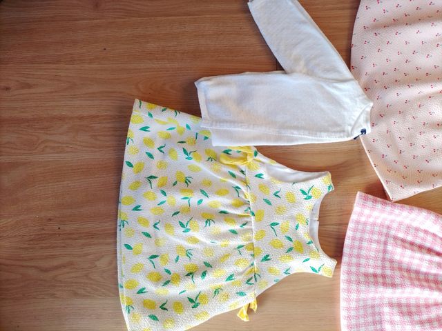 vestidos 12/18 meses