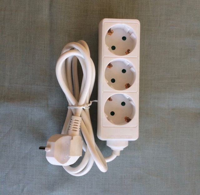 Alargador 3 enchufes