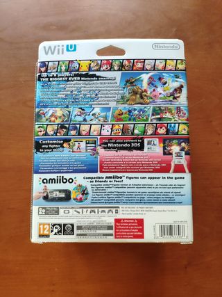 Wii U SUPER SMASH BROS + amibo Mario