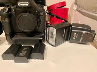 Canon 7D conjunto Equipo fotografico