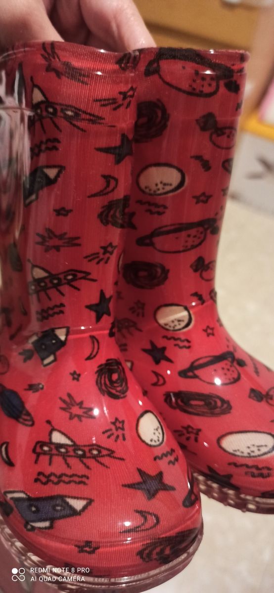 Botas de lluvia infantil talla 24-25