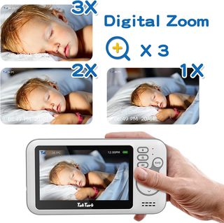 Vigilabebes con Cámara 4,3” Inalámbrico