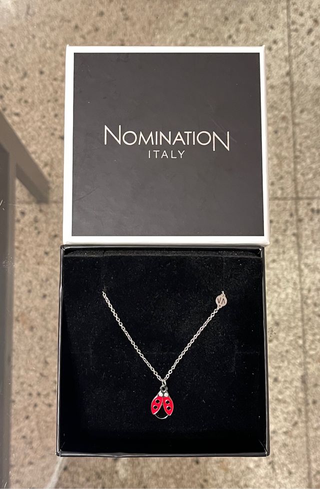 Collana Nomination coccinella