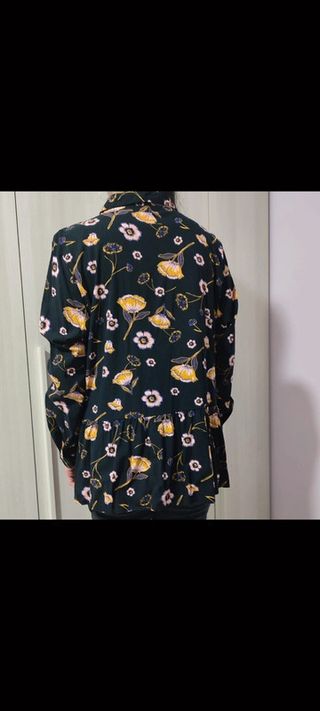Camicia nuova oversize con peplos