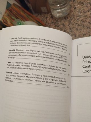 temario oposiciones fisioterapia
