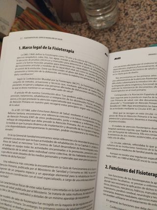 temario oposiciones fisioterapia