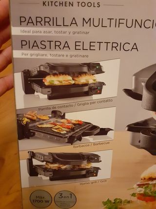 parrilla multifuncional eléctrica