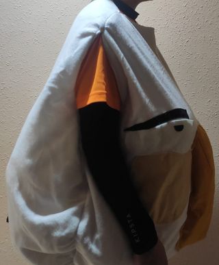 Disfraz personaje blanco de angry birds