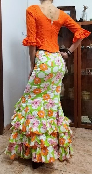 Traje de flamenca
