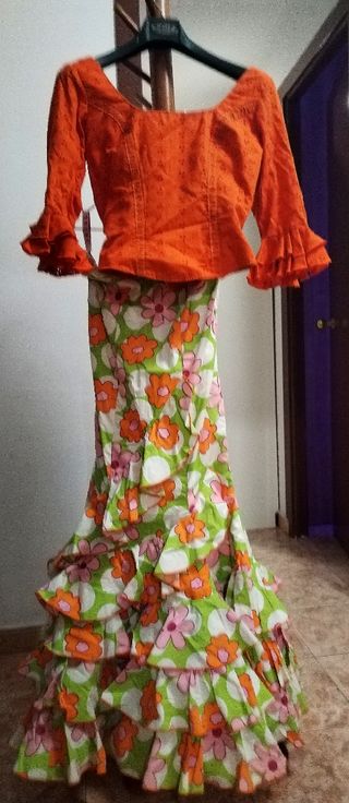 Traje de flamenca