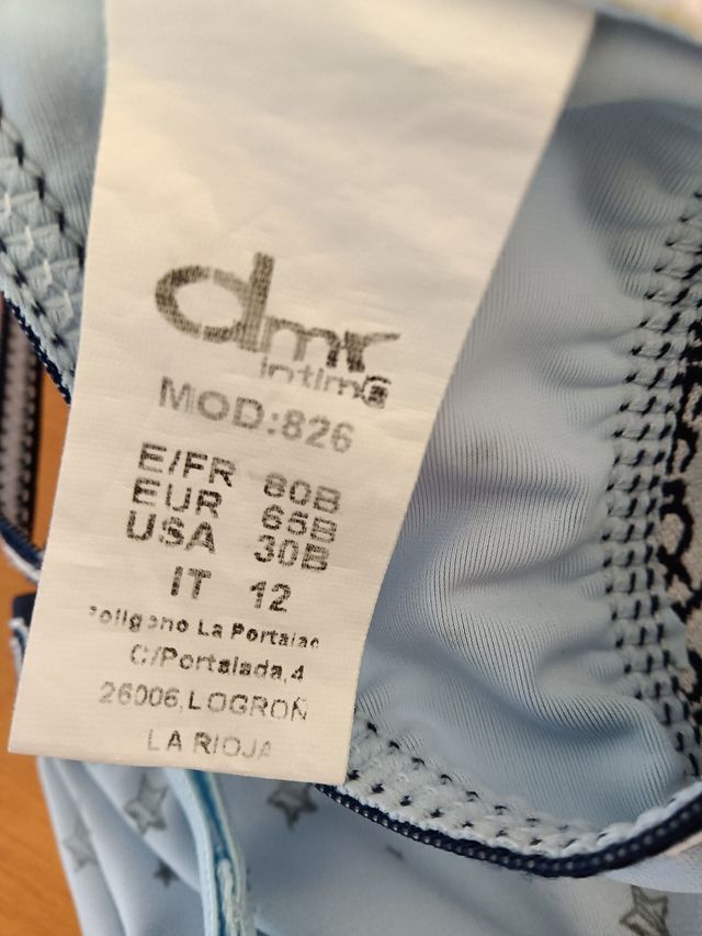 Conjunto ropa interior