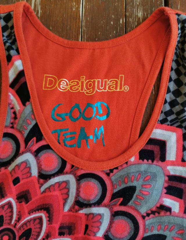 Maglietta Desigual Fantasia Rossa