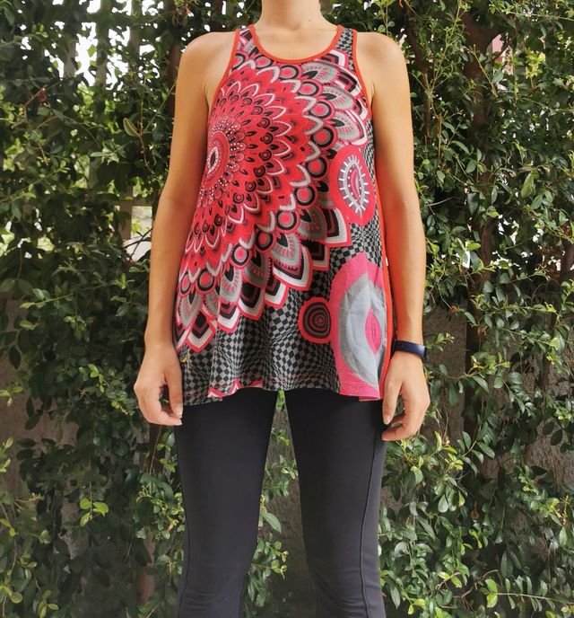 Maglietta Desigual Fantasia Rossa