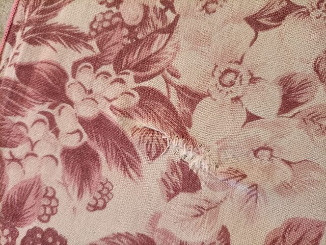 Tovaglia vintage rettangolare da 8 e 8 tovaglioli