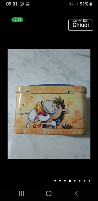 Valigetta + scatolina Diddl.