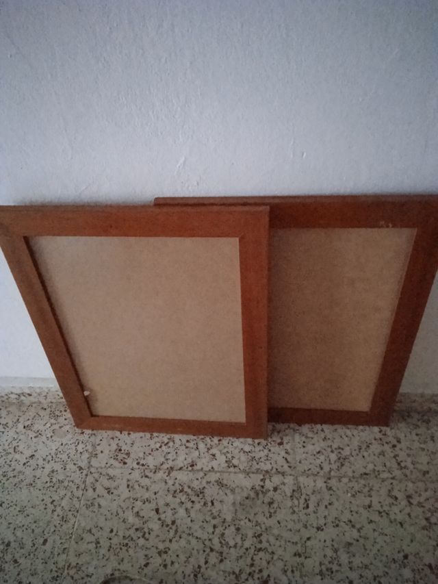 marcos de madera todos 10€