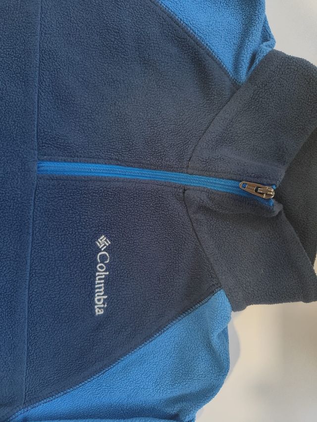 Forro polar Columbia talla s (7-8 años)