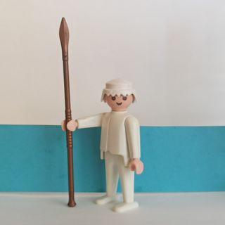 Playmobil Lanza en marron, plata, oro y bronce