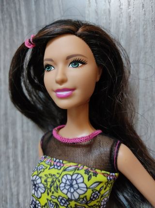 muñeca barbie fashionistas numero 05 de mattel