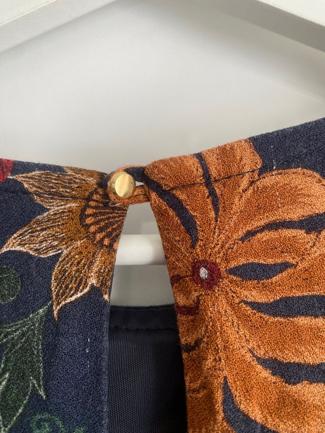 Vestido estampado Fórmula Joven Talla M