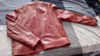 Cazadora Piel Trapper, talla L chico