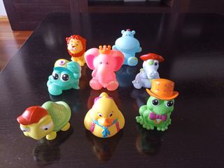 Animales baño juguetes