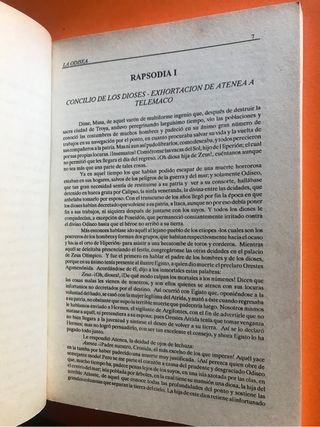 La odisea. Homero