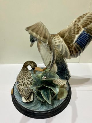 Figura Lladró 1317 - Patos Estanque