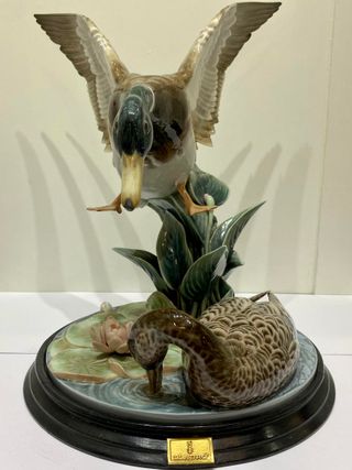 Figura Lladró 1317 - Patos Estanque