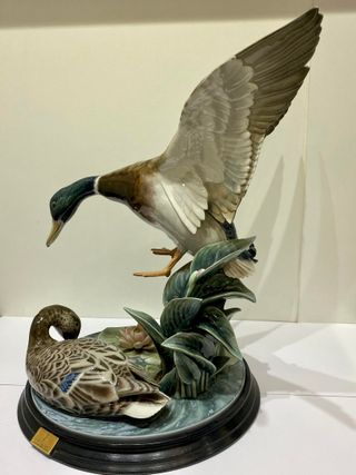 Figura Lladró 1317 - Patos Estanque