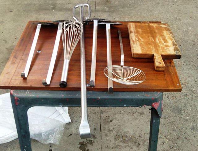 COCINA MILITAR CON REMOLQUE