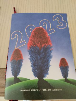 Due calendari Arma dei Carabinieri anno2022/2023