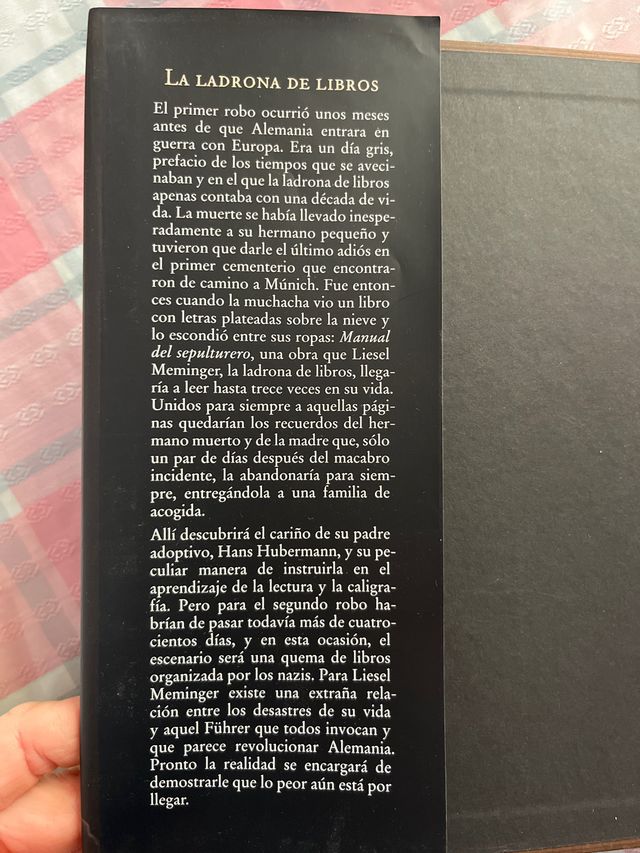 La ladrona de libros - Marlos Zusak