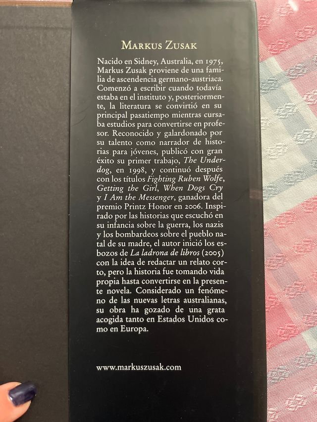 La ladrona de libros - Marlos Zusak