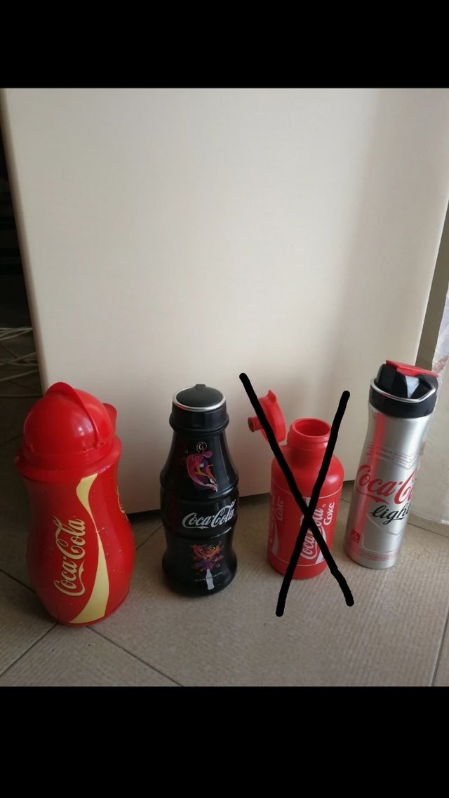 Lotto borracce coca cola