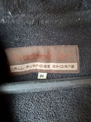 cazadora chica reebok paño gris