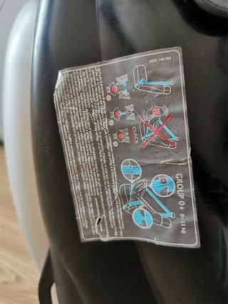 Silla bebé tipo maxicosi Mutsy Evo