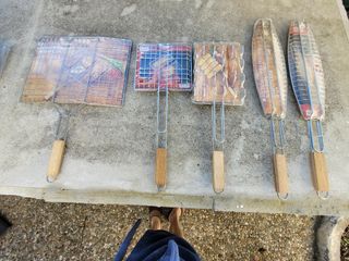 artículos parrilla 6 piezas