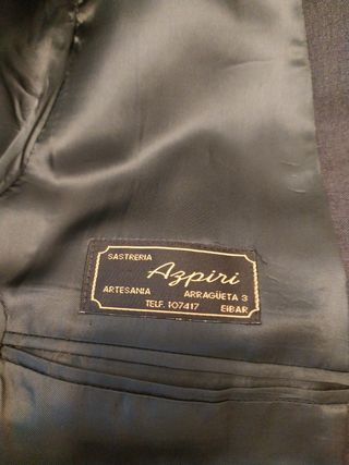  TRAJE DE CABALLERO
