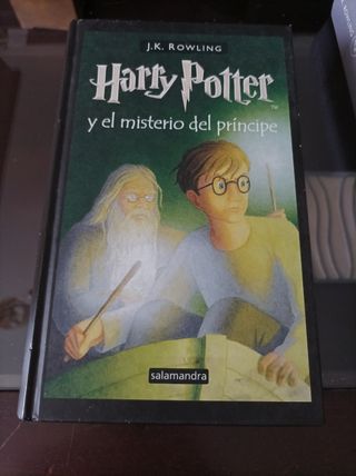 Colección Libro Harry Potter de tapa dura.