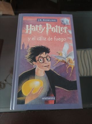 Colección Libro Harry Potter de tapa dura.