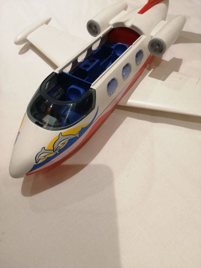 Avion de vacaciones playmobil